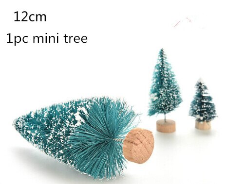 1/3/5/10pcs DIY Christmas Tree Small Pine Tree Mini Trees Placed In The Desktop Home Decor Christmas Dollhouse Decor Kids