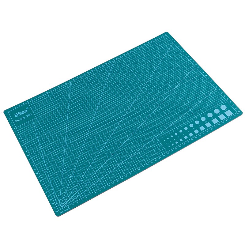 A3 PVC 45cm x 30cm Double Sided Self Healing 5 Layers Cutting Mat Quilting Ruler Suitable For Paper Card Fabric