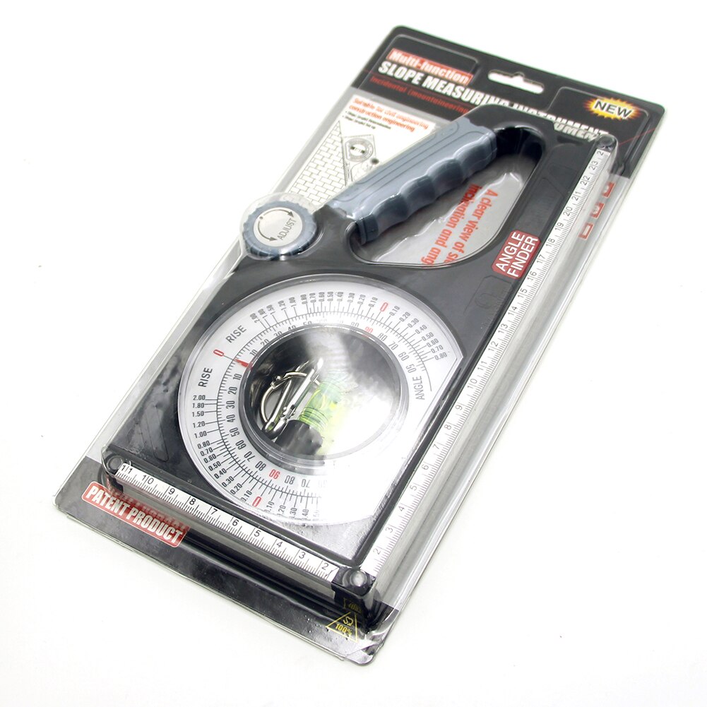 Multi-functional Protractor Angle Finder Slope Scale Level Measuring Instrument with Magnetic Base High Precision Measuring Tool