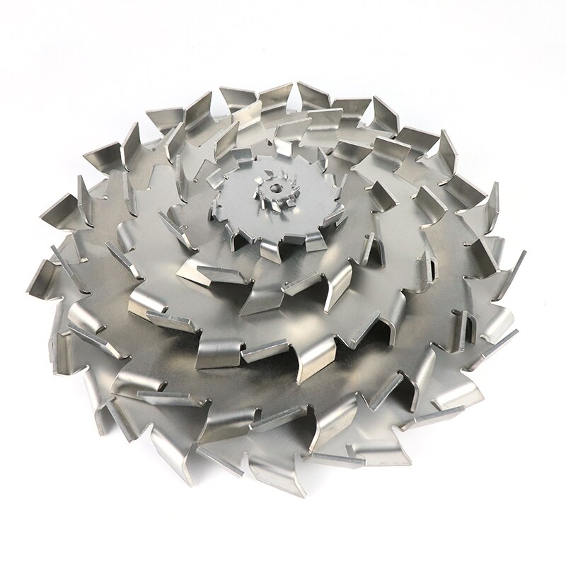 lab 304 stainless steel stir bar saw tooth type stirrer dispersion disk,round plate dispersing Propeller stirring blade Blender