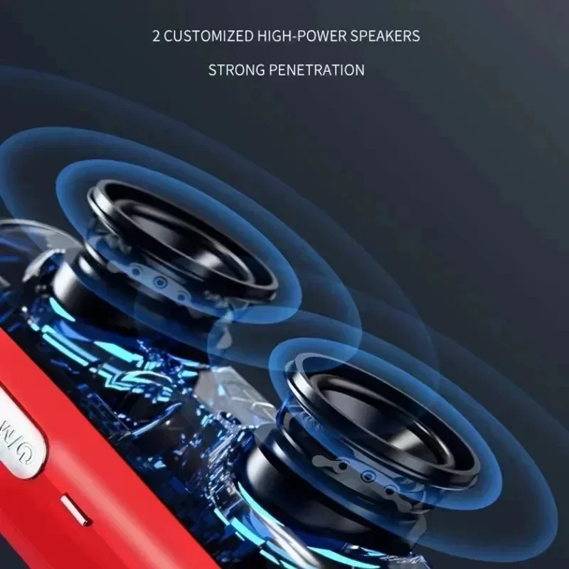 200W Wireless Bluetooth Speaker Portable IPX7 Waterproof Outdoor Subwoofer Stereo Surround Speakers FM Radio TF Boom Box