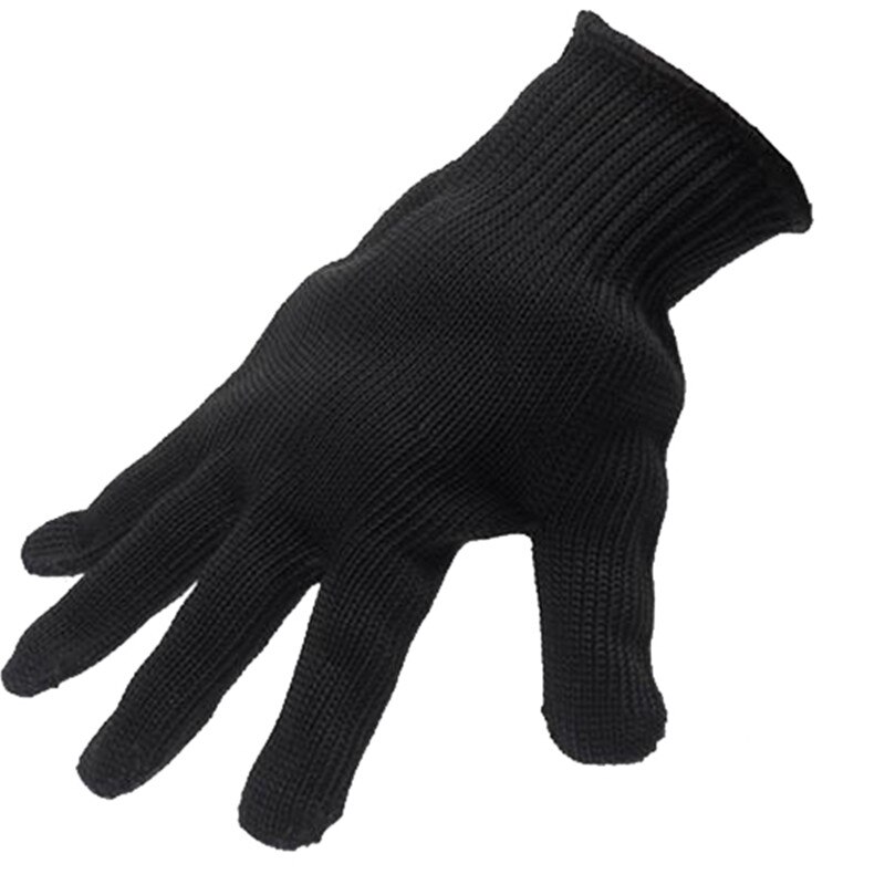 Volledige Vinger Vissen Handschoenen Anti-Cut Wearable Mannen Vissen Handschoen Zwart Anti-magnetron Handschoenen