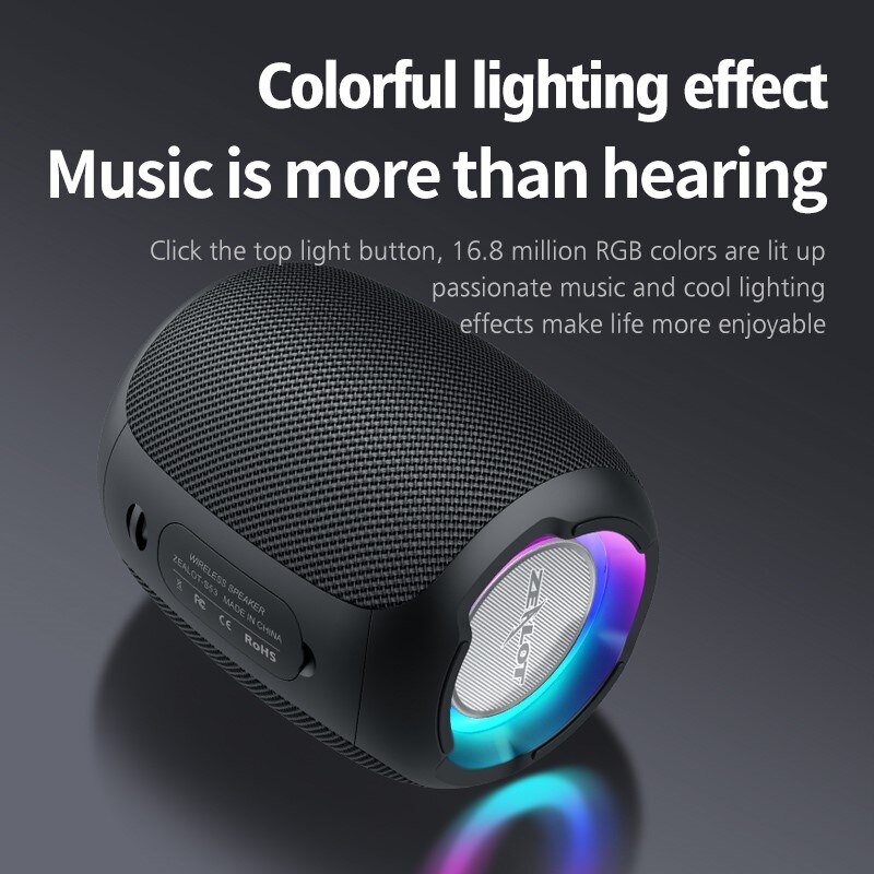 Draagbare Draadloze Mini Bluetooth Speaker Waterdichte Subwoofer Luidspreker Kolom Hifi Lossless Geluidskwaliteit Stereo