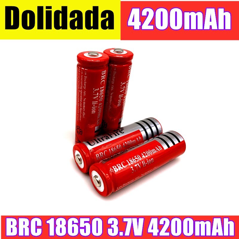 100% neue Original 18650 3,7 V 4200 mAh 18650 Lithium-Akku Für GTL EvreFire Taschenlampe batterien