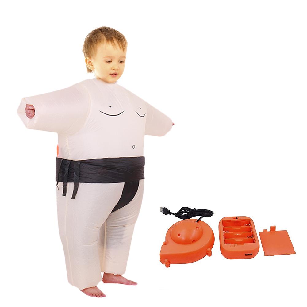 Japanese inflatable sumo clothing Sumo Inflatable Suit Funny Inflatable Costume for role-playing parties: childrens models