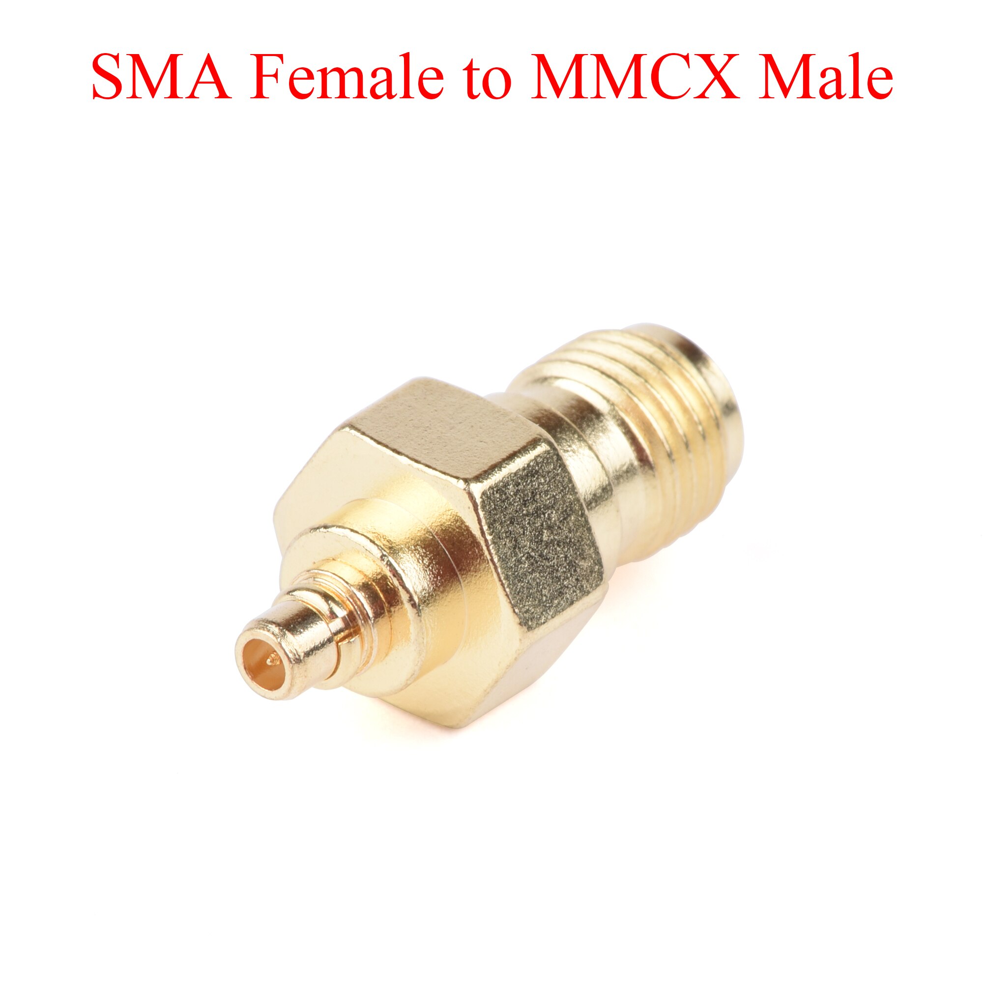 1Pcs RF Coaxial Connector SMA Female to BNC TNC MCX MMCX UHF N F Male Plug / Female Jack Adapter Use For TV Repeater Antenna: SMA-F to MMCX-M