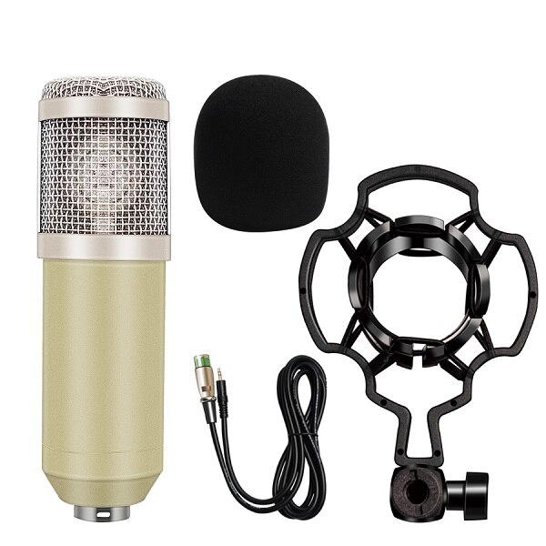 Bm-800 8 Kleuren Condensator Microfoon BM800 Mikrofon Ktv Bm 800 Mic Met Shock Mount Voor Radio Professionele Studio Microfoon: 2