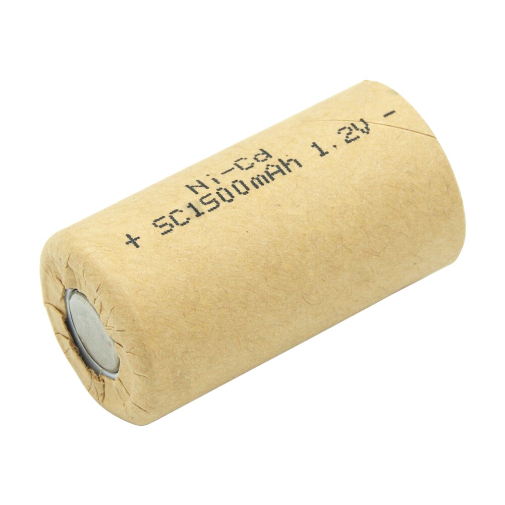 NiCd NI-CD SC 1.2v Rechargeable Batteries 1500mah Power Tool Battery Cells Discharge Rate 10C- 15C