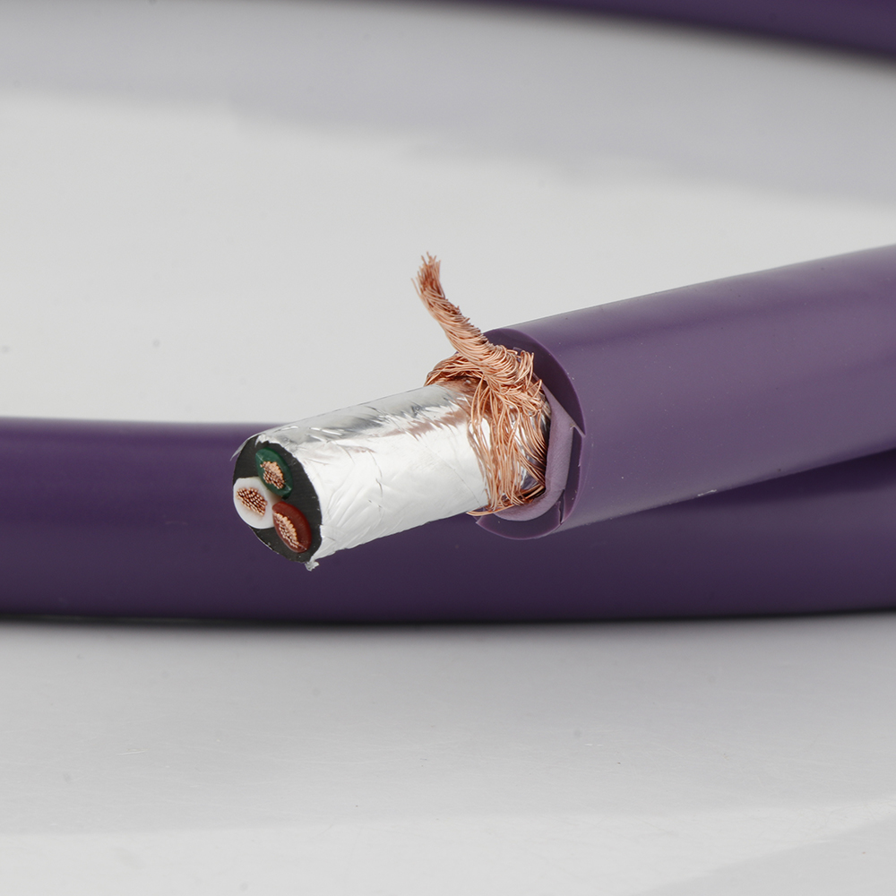 Preffair D507 Hifi Audio Cable OCC Copper AC Power Cable Audiophile Power Cord Roll Cable