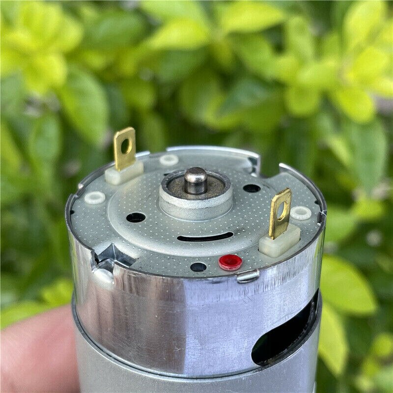 MABUCHI RS-555SH-3250/75 silnik DC 12V 14.4V 18V 24V 12500RPM wysokiej prędkości duży za chwilę obrotowy z wentylatorem chłodzącym dla elektryczny wiertarka