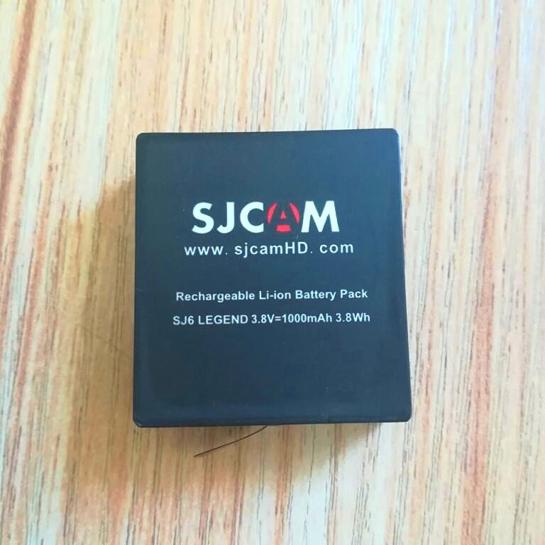 SJCAM-accesorios originales SJ6 Legend, batería recargable, batería Dual, estuche de carga para cámara deportiva de acción SJCAM