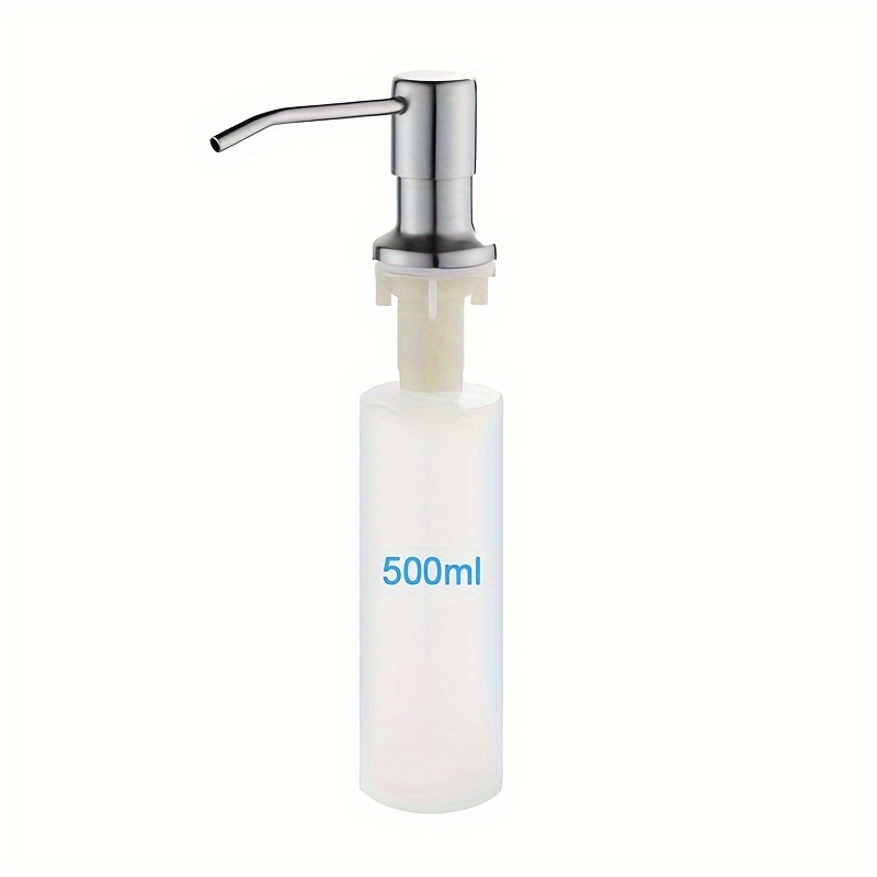 Sæbedispenser til køkkenvask, indbygget sæbedispenser til køkkenvask, forlængerrørssæt eller flaske