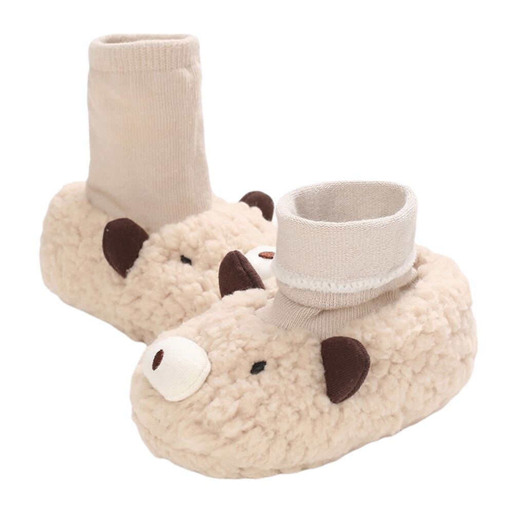 Baby Walking Shoes Cute Cartoon Soft-Soled Shoe Prewalker Socks for Girls and Boys