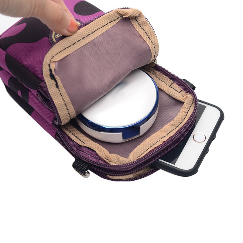 Kvinders cross-body mobiltelefon skulderrem pung pose pung mobiltelefon tasker bolsa feminina