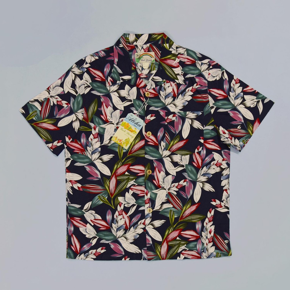 BOB DONG Floral Hawaiian Shirts Lightweight Short Grandado