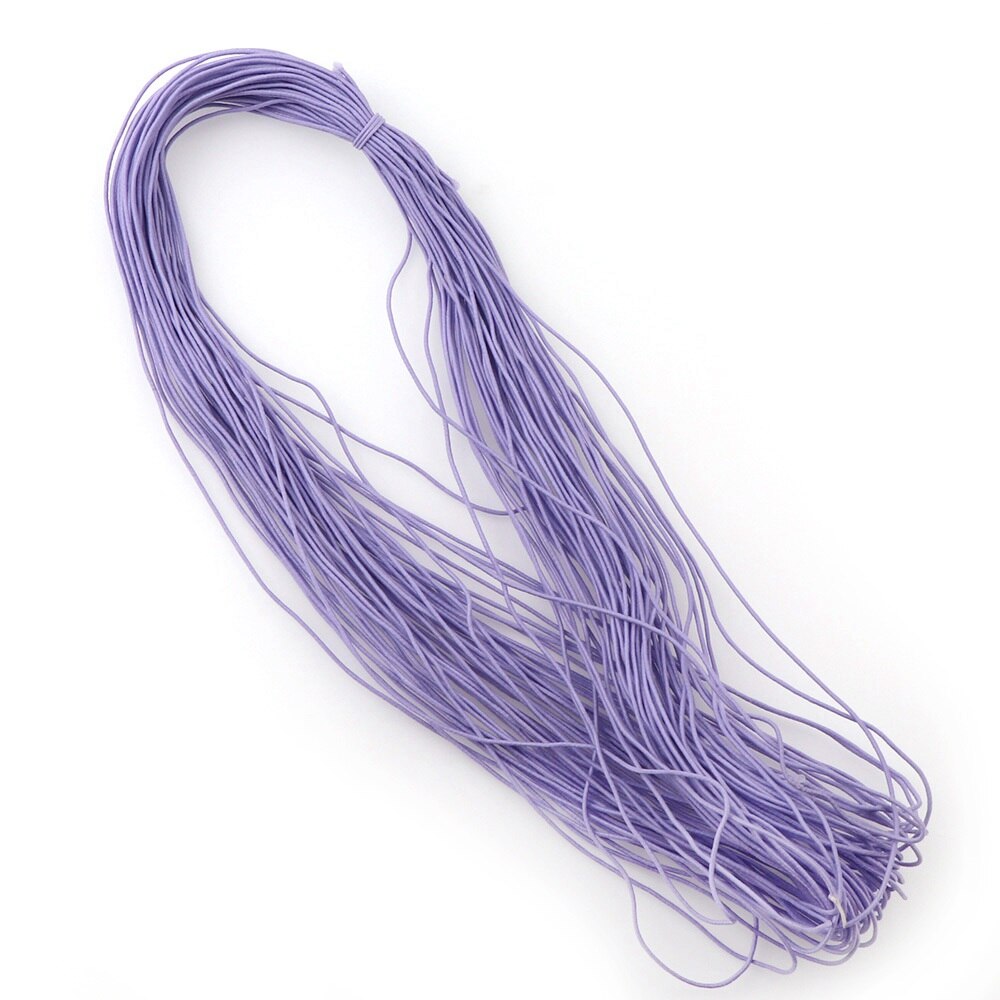 Corde élastique pour noyau élastique | 20 m/ensemble de 14 couleurs, 0.8mm ligne caoutchouc élastique, cordon de perles en Nylon, bracelet à bricoler, collier bijoux couture, accessoires de couture: DK1277-11
