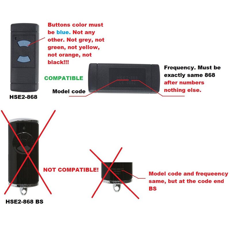 Hormann marantec 868 gate control garage door remote 868 mhz key duplicator clone hsm 2 hsm 4 868 marantec digital  d302 382