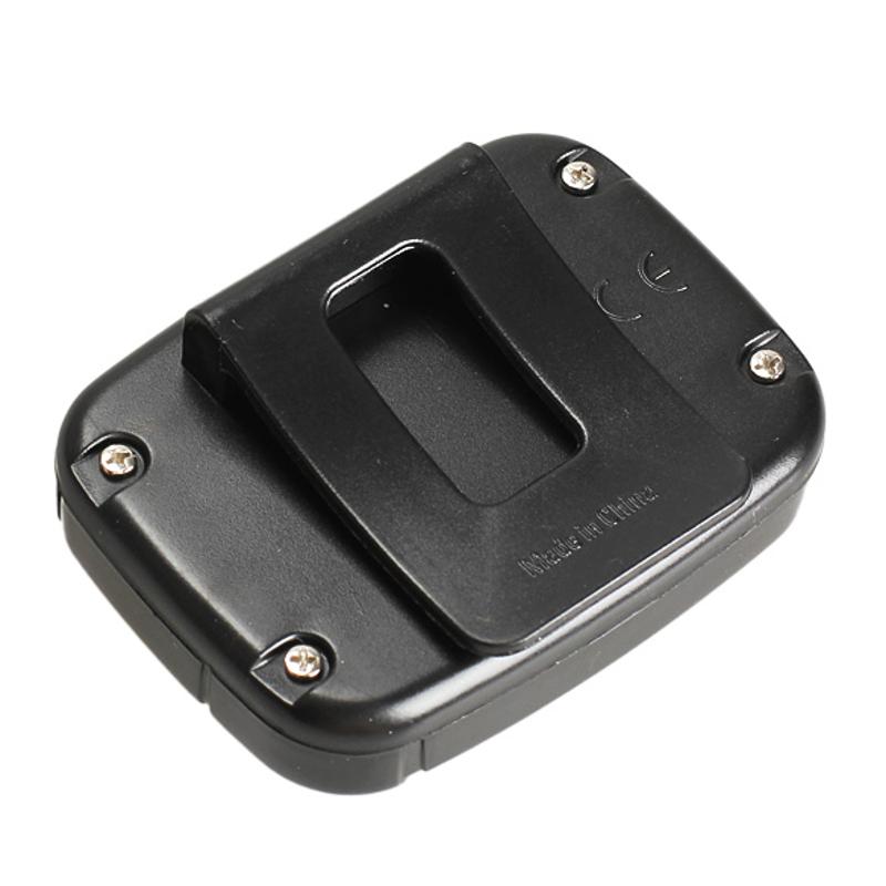 LCD Display Run Step Pedometer Walking Detection Distance Calorie Counter Passometer Black 3 Counting Modes 4.5 x 3.5 x 1.2cm
