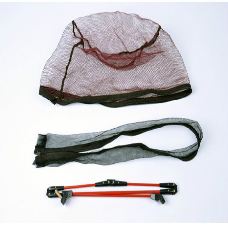Mini Portable Carbon Fiber Extensible Fishing Net Dipnet Foldable Hand Nets Catch Release Scoop Net Cast Net Fishing Net Cover