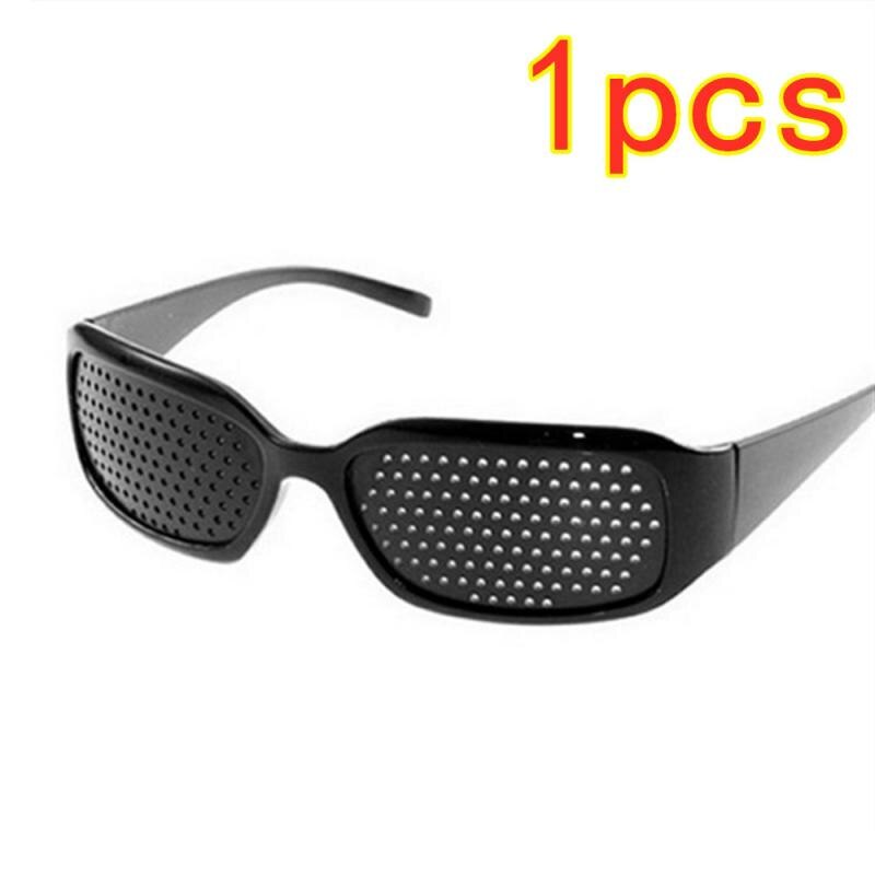 Eyesight Improvement Care Exercise Eyewear Pinhole Glasses Train Care Exercise Eye Eyesight Improve Glasses: 1pcs