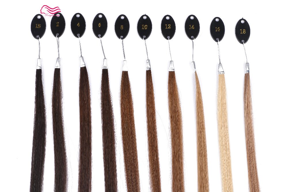 100% european hair color ring / color chart for kosher wig , jewish wigs , color ring , color chart