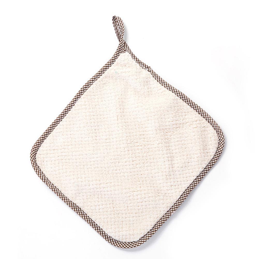 Dishwashing Cloth Towels Rags Housework Cleaning Kitchen To Grid F Oil Rags Absorbent Supplies Household Bamboo Pineapple T F8W8: White