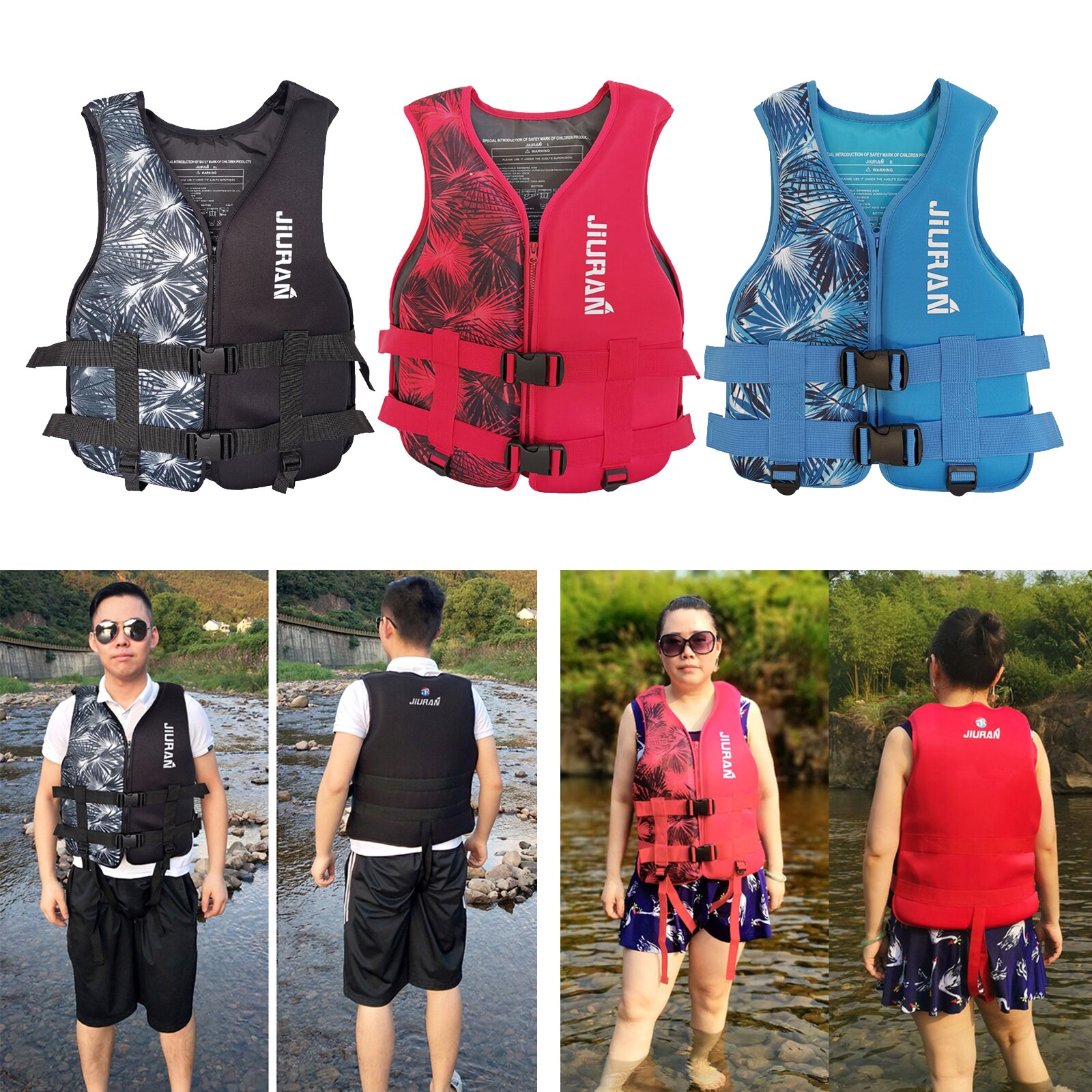 Adults Vest Kayak Buoyancy Aid Safe Sailing Watersport