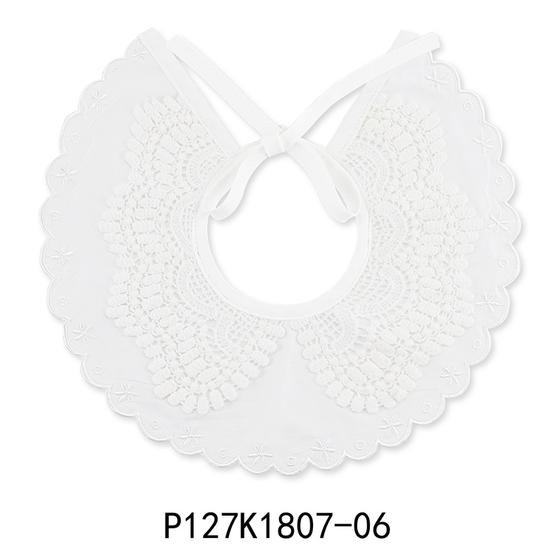 Baby motorhjelm håndlavet elfenben hvid blonde motorhjelm nyfødt dåbshat barnedåb broderede blomster dåb piger blonder trim.: 1805-06