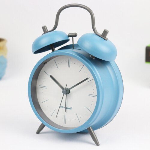 Light Pink Alarm Clock Kids Night Time Wake Up Manual Stylish Modern Student Night Alarm Clock Living Room Homedecor II50NZ: style5