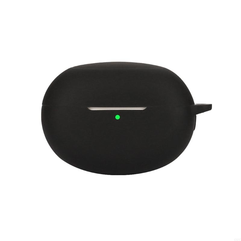 Funda protectora para Realme Buds Air 6 Pro/Air 6, estuche de almacenamiento de silicona, fundas para auriculares: Negro