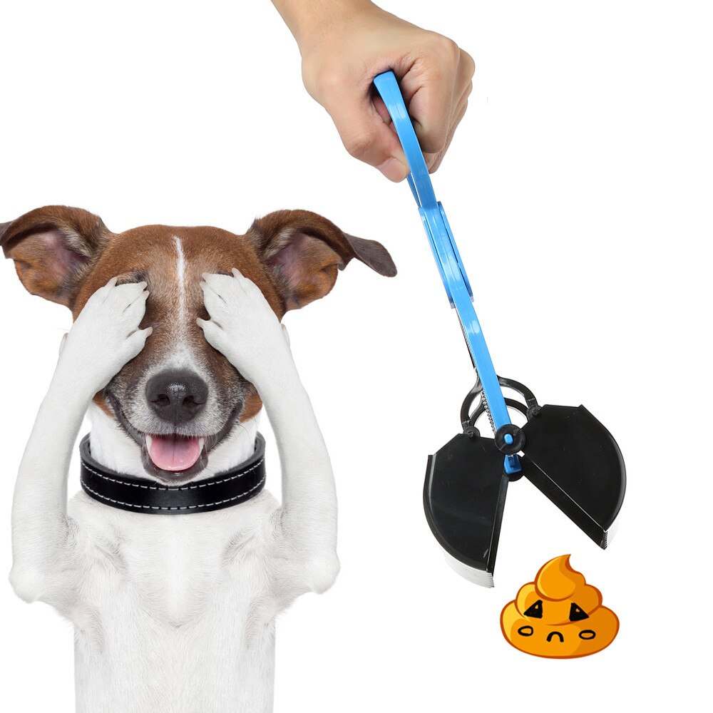 Long Handle Dog Cat Pet Dog Cat Pet Pooper Scooper Jaw Poop Scoop Clean Pick Up Waste Long Handle