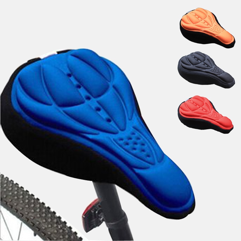 3D Soft Bike Seat Cover Fietszadel Comfortabele Foam Zitkussen Fietsen Zadel Voor Fiets Accessoires