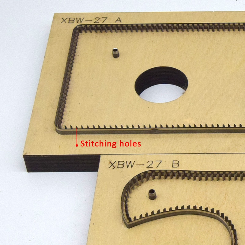 Troquel de acero de japón para cortar, troquel redondo, círculo, molde para recortar herramientas de corte, troqueles de madera para cortador de cuero, bricolaje, artesanía de cuero SMVAUON