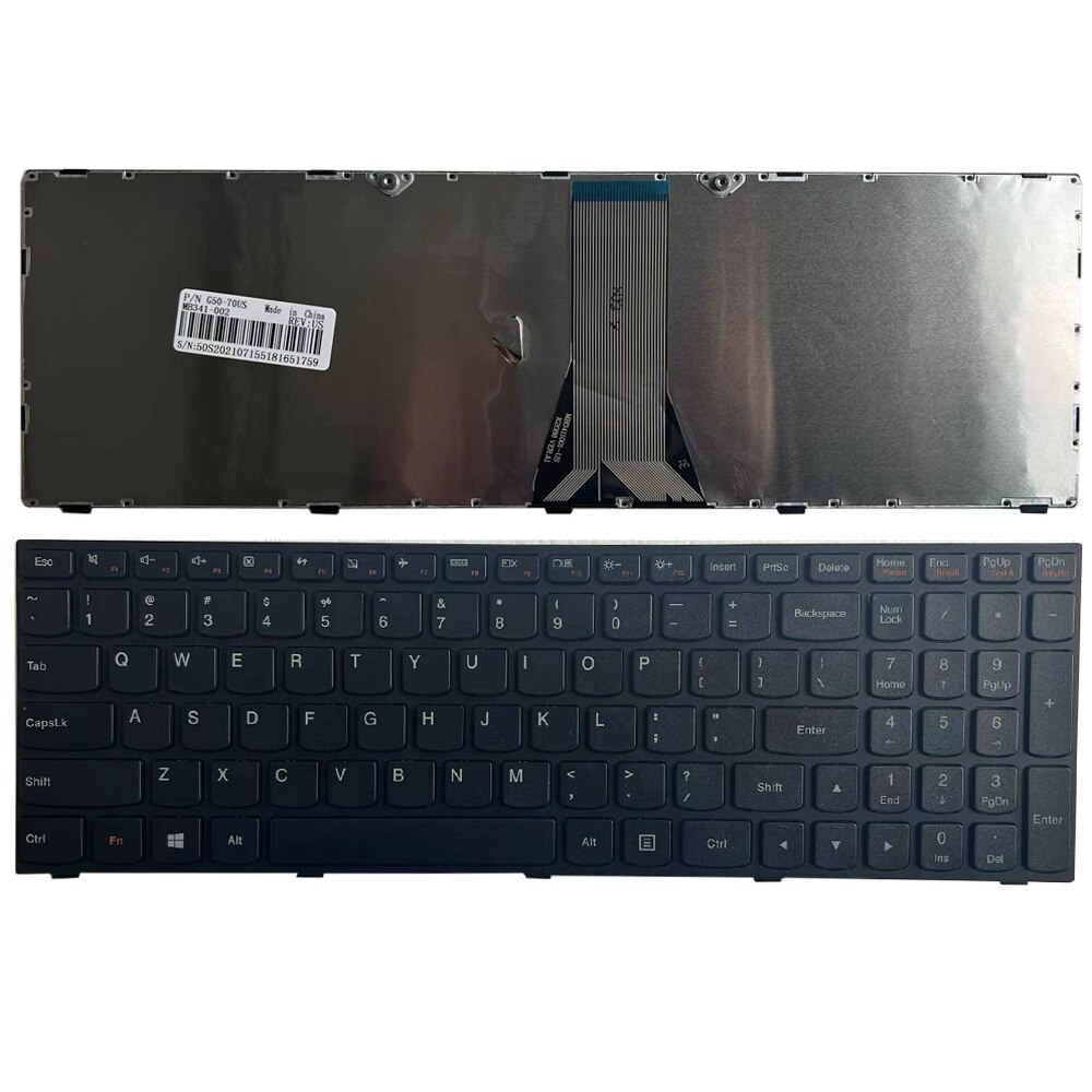 Us Keyboard Voor Lenovo G50 Z50 B50-30 B50-70 B50-80 G50-70AT B50-70 Z70-80 G50-70 Engels Zwart