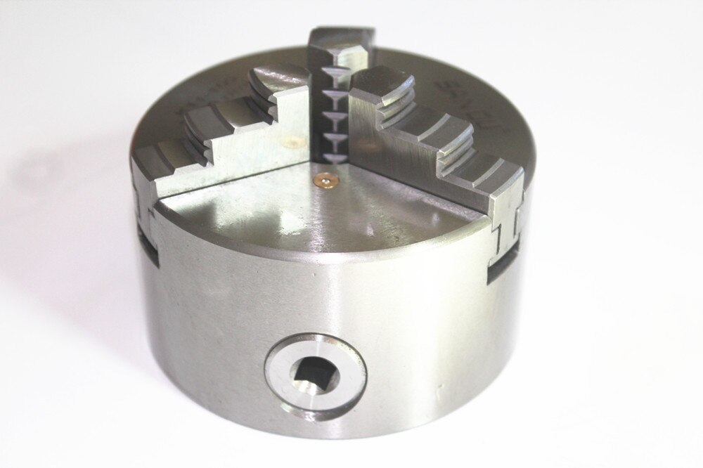 K11-80 Lathe chuck 3 inch 3 Jaw Chuck Self-Centering K11 80 80mm chuck with Wrench and Screws Hardened