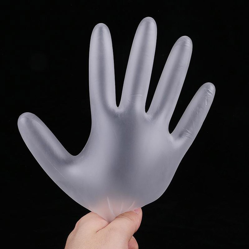 100pcs Taille M Gants jetables en Latex gants de nettoyage