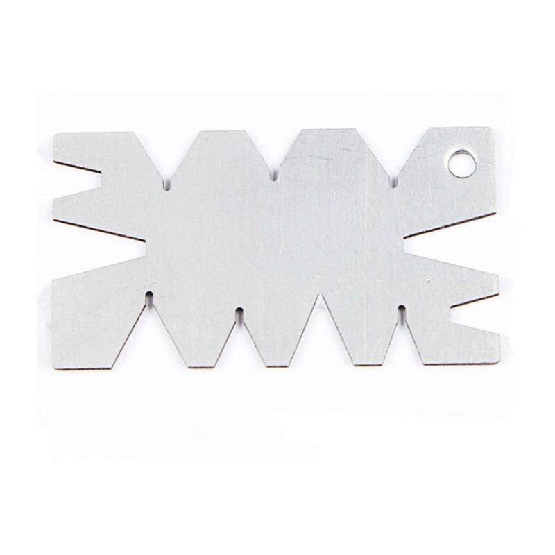 Machining Threads Screw Cutting Gauge Stainless Steel Angle Arc Model Angles Measure Tool