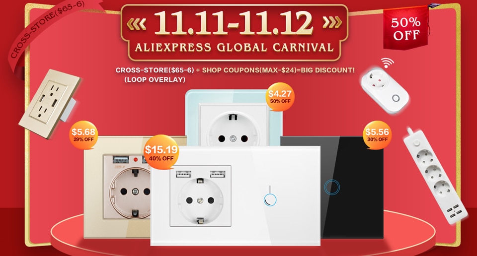 SRAN Factory Outlet Wall Weak Power Socket TV & Computer Dual Socket Material Universal Stainless steel panel material