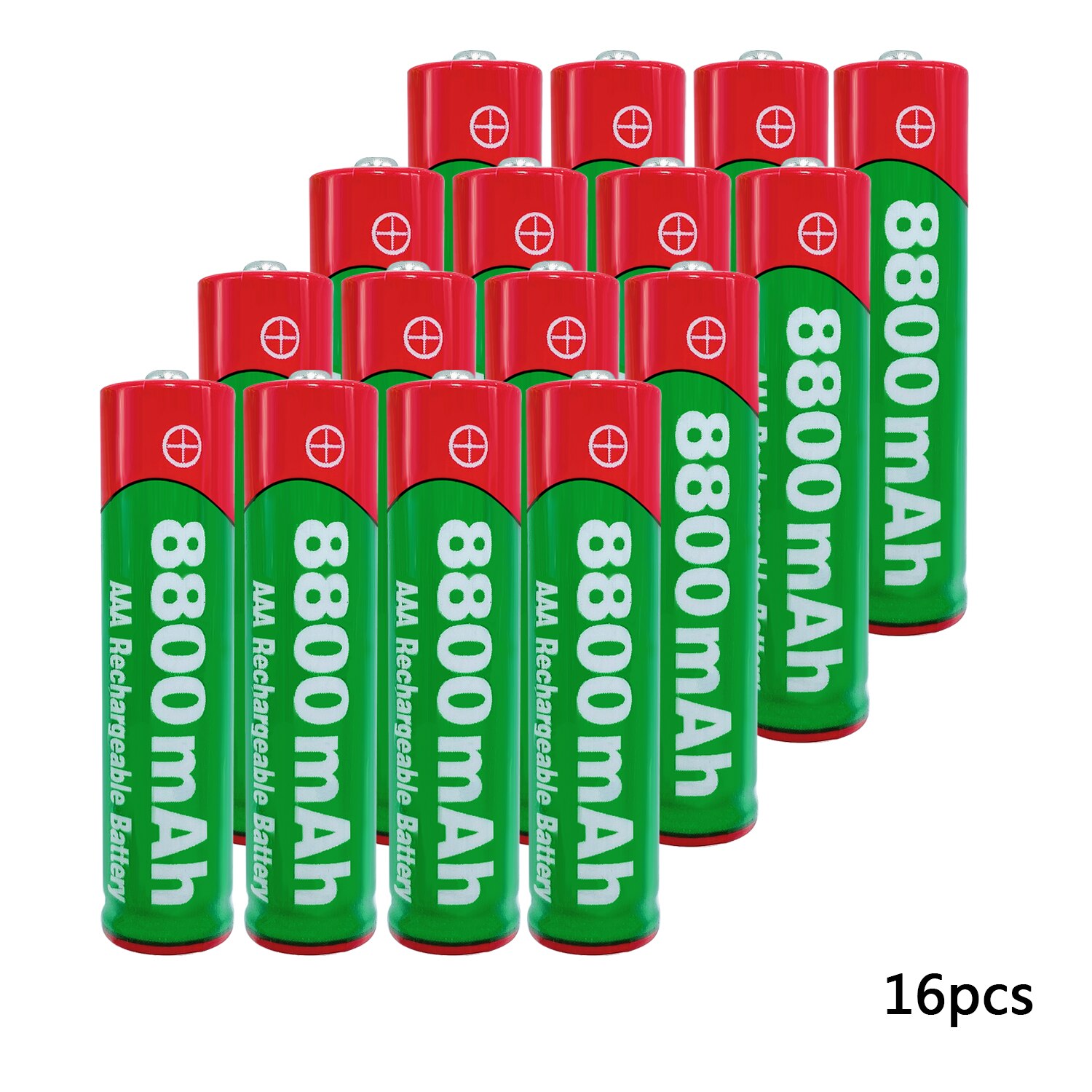 1.5V AAA rechargeable battery 8800mAh AAA 1.5V Alkaline Rechargeable battery for led light toy MP3 long life: 16pcs