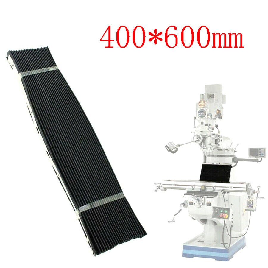 Accordion Way Dust Cover 400*600mm Flexible Retractable CNC Knee Milling Rubber