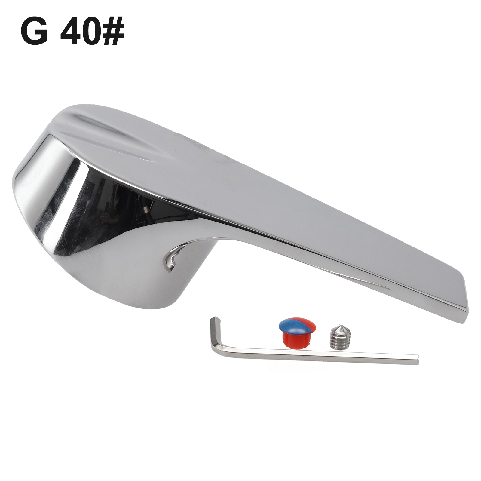 Praktiskt handtag för kran, delar till reservdelar, dusch, badrum, badkarsblandare, handtag, kök: Blå