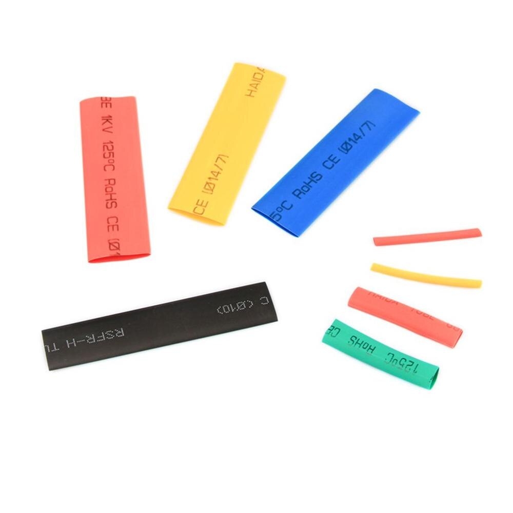 Conjunto de Tubo Termocontraíble de Color PE Tubo Termocontraíble combinación de manga aislante termoretráctil