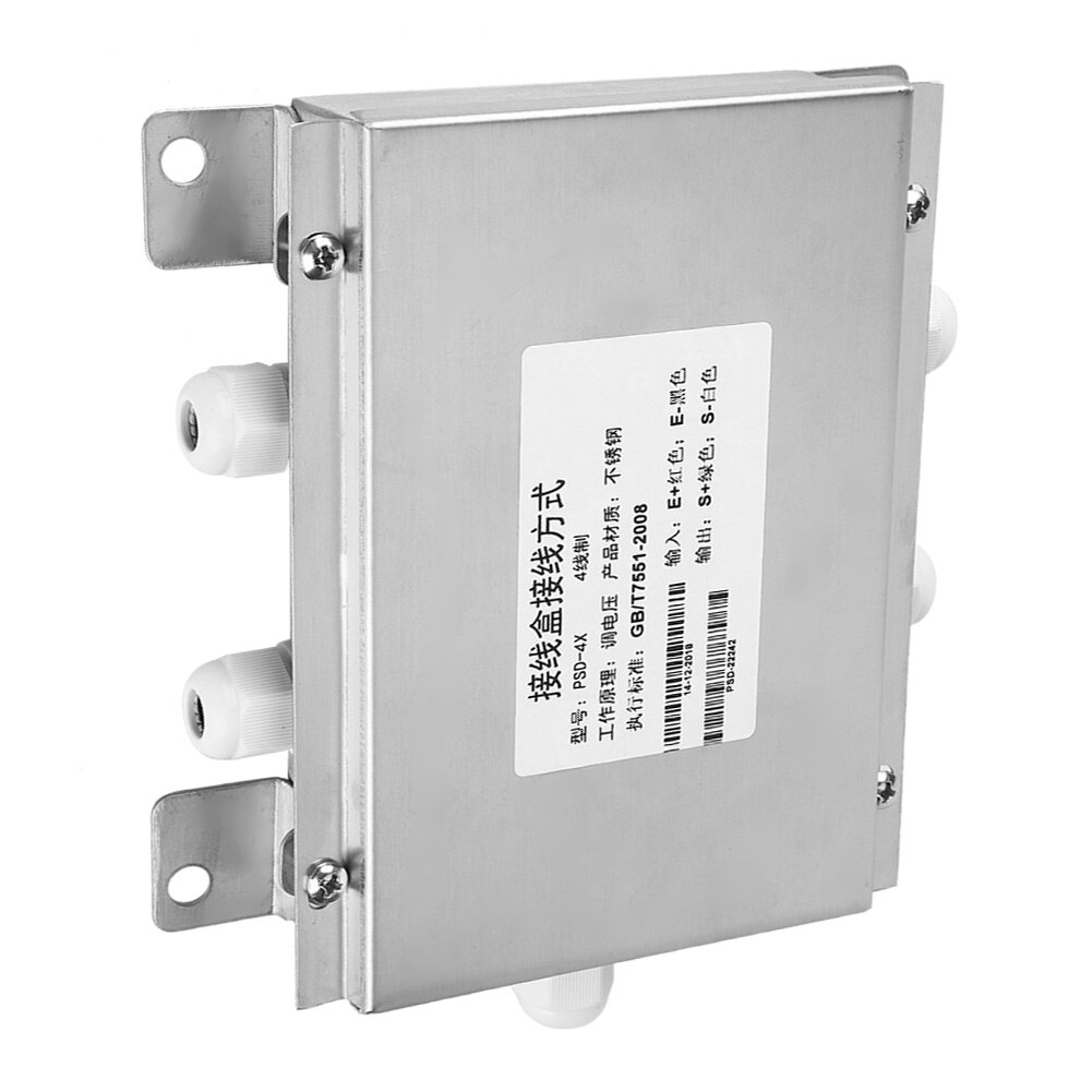1Pcs Stainless Steel Junction Box Weighing Sensor 4 Wire Analog Digital Junction Box Four-Wire Junction Box