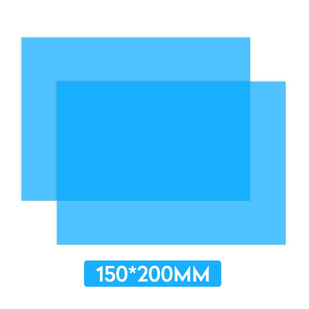 2 stk bilvindue vandtæt film kan skæres bakspejl anti-tåge film 150/160*200 japansk materiale blå