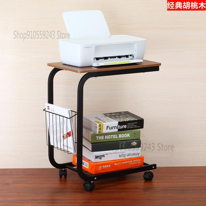 Side Table Movable Solid Wood Small Coffee Table Simple Living Room Sofa Side Table Side Cabinet Nordic Corner Table Bedside Sma: 10