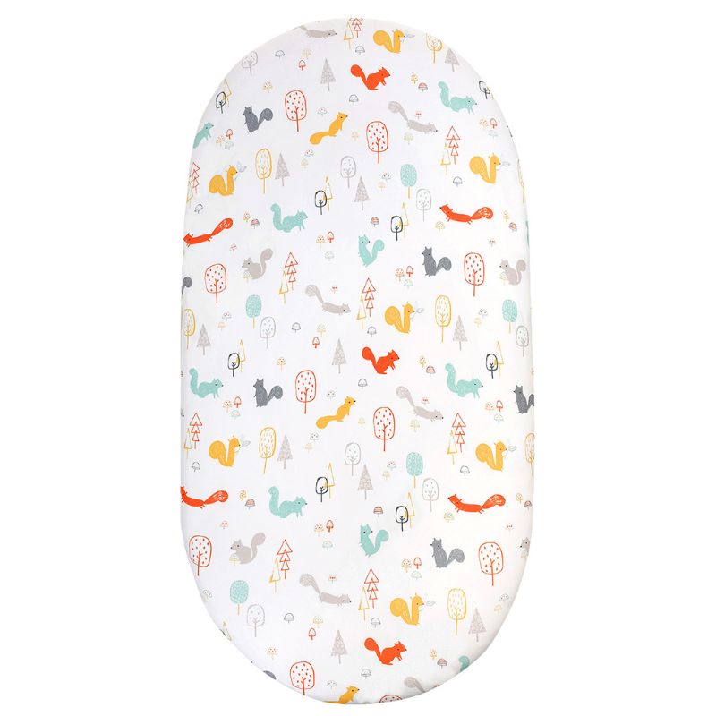Baby Diaper Changing Pad Cartoon Printed Cradle Cover Infant Mattress Crib Sheet A2UB: 5