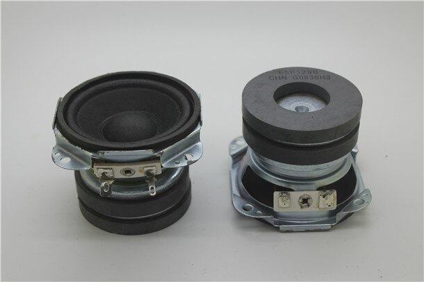 2pcs Koorts dual magnetische 2.5 inch full frequentie HIFI stereo woofer 6.6cm4Ohm 20W