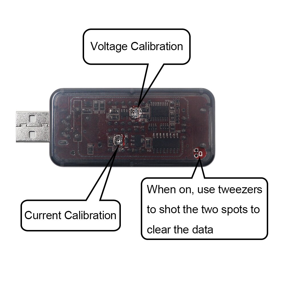 Usb oplader spænding ampere detektor  dc 3v-9v 0-3a telefon opladning volt ampere meter voltmeter amperemeter