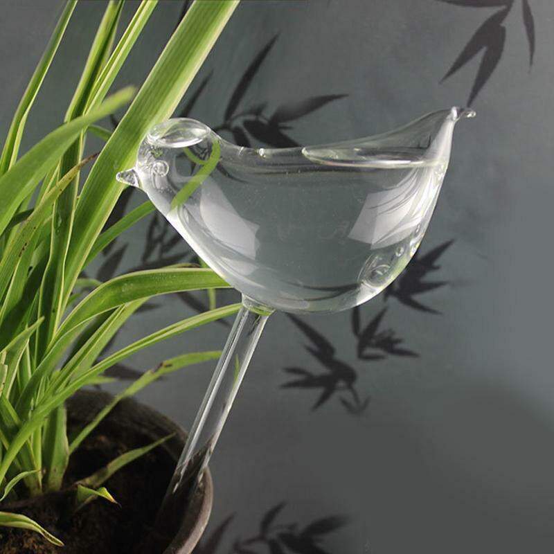 Bulbes d'eau en forme d'oiseau | Globe d'arrosage automatique, plantes, fleur, verre en forme d'oiseau, décor de maison, UD88