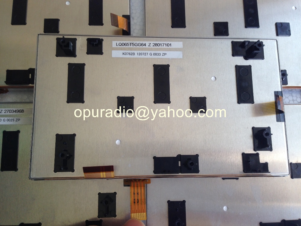 Shap LQ065T5GG64 LCD display with touch screen panel monitor for Mitsubishi DVD audio for Jee&p chrysler Do&dge MYGIG car radio